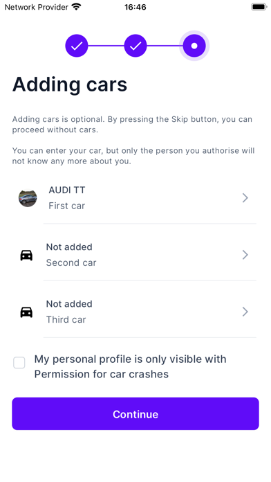 nextmeet: Car-based dating app Screenshot