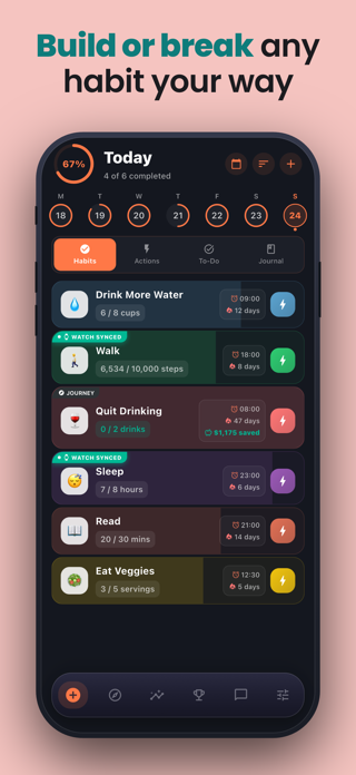 Start & Quit Tracker: Habit It Screenshot 8 of 10