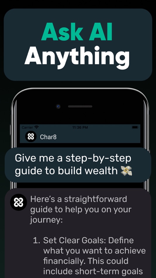 #1. AI Chat Char8 - Chatbot AI (iOS) 由: DxDy Limited