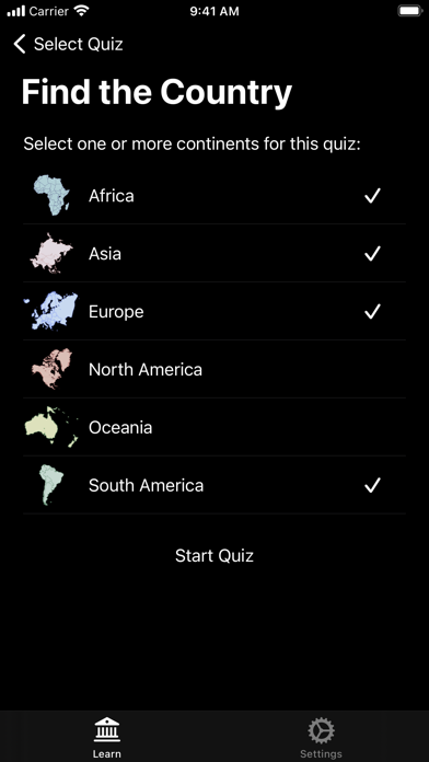 Geognosis - Geography Quiz Screenshot