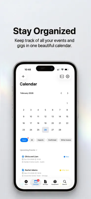 gigReply: artist booking & CRM screenshot 2 of 4