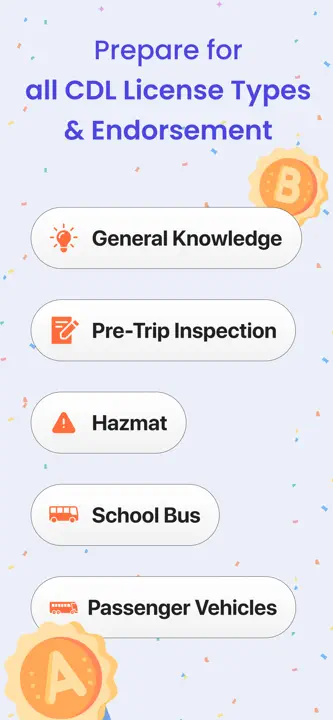 CDL Prep Test 2026: Drivers ed: Screenshot 3 von 6