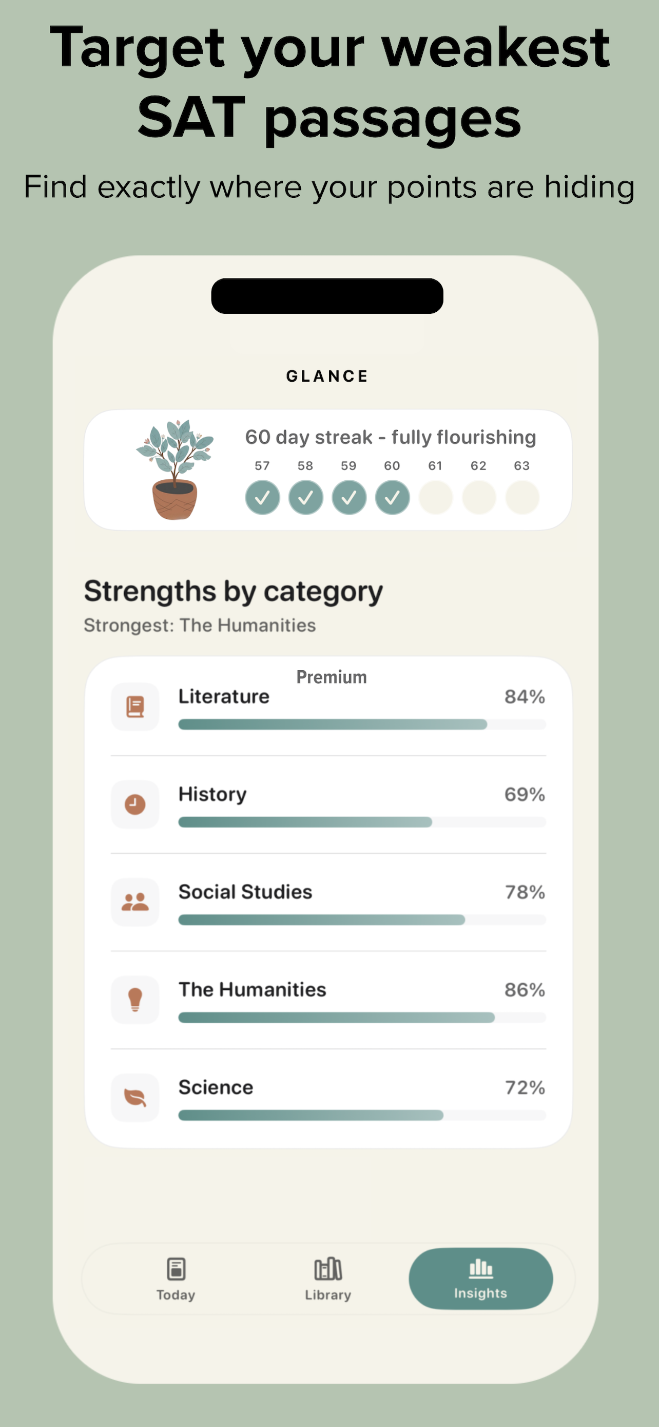 Glance: SAT® Vocab Flashcards screenshot 6