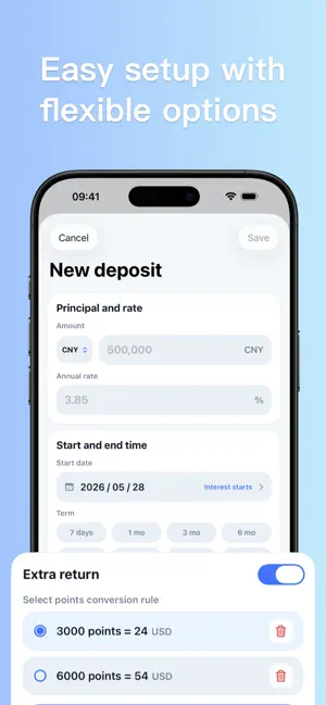 Trezzi - Deposit Manager screenshot 3