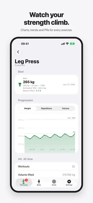 Tepuy: Workout Tracker & Log screenshot 3