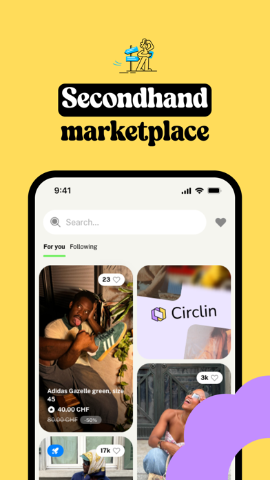 Circlin: Buy & Sell Fashion iPhone screenshot