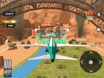 Pilot Simulator Plane Games iPad screenshot