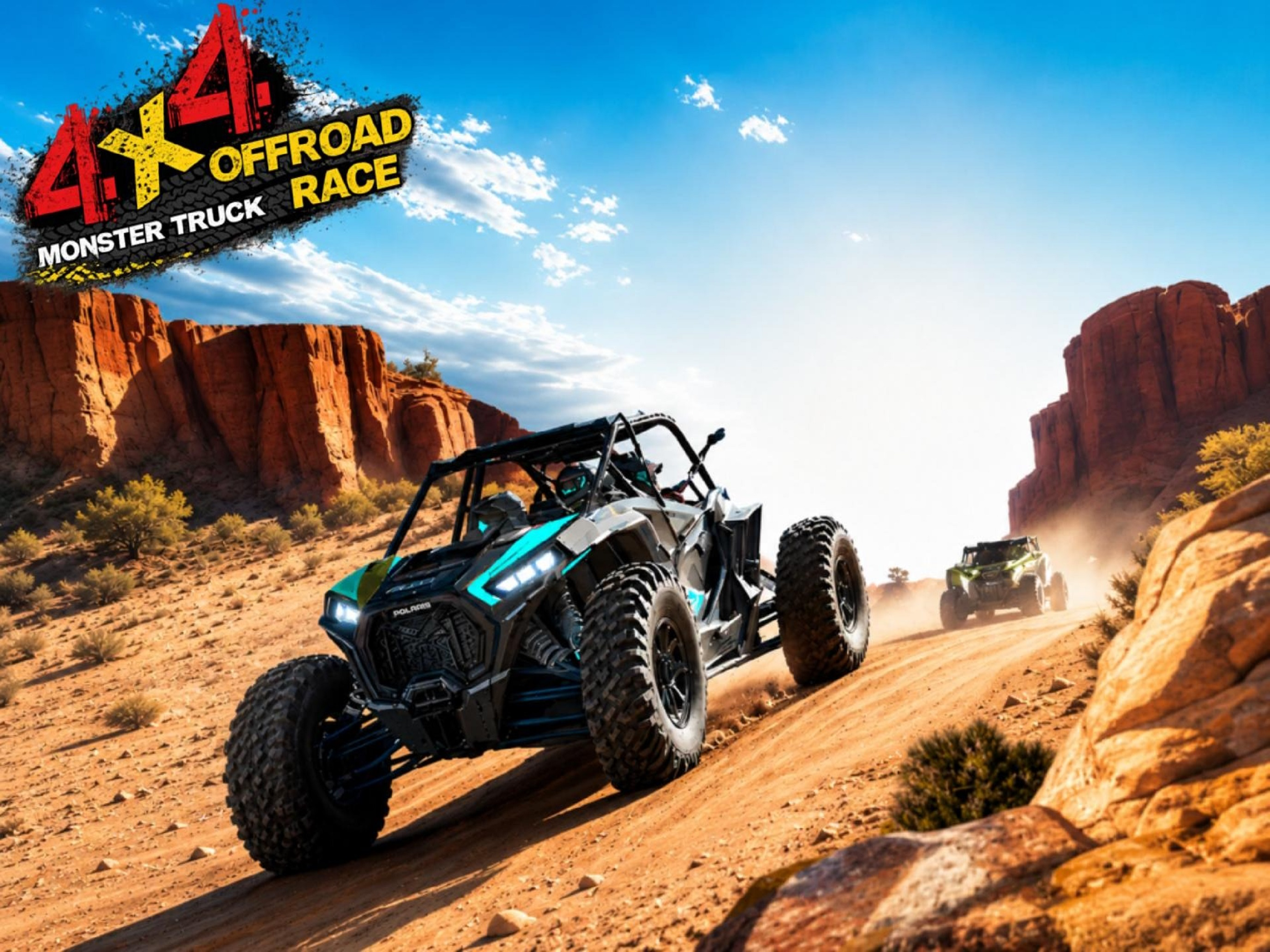4x4 OFFROAD MONSTER TRUCK RACE screenshot 7