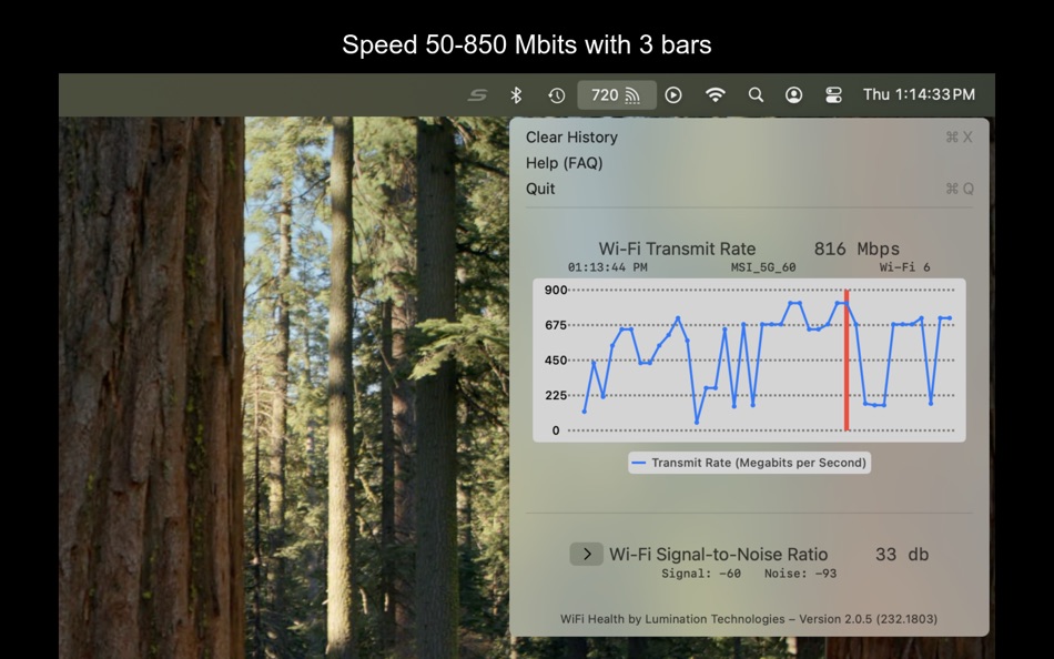 #3. WiFi Health (macOS) Podle: James Guyton