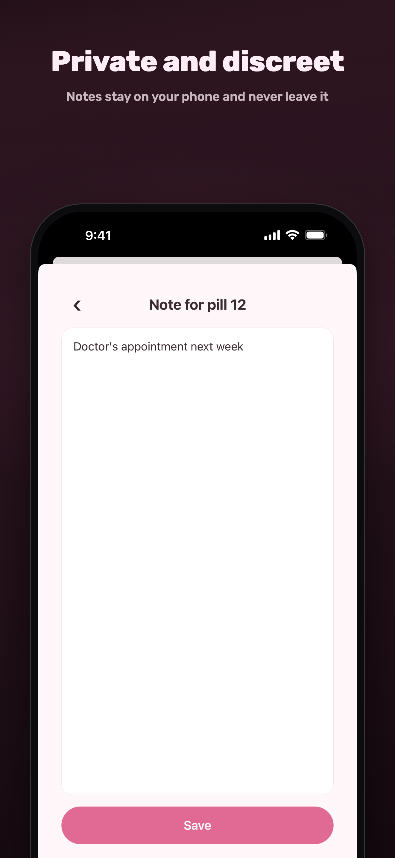 Lady Pill Reminder screenshot 4