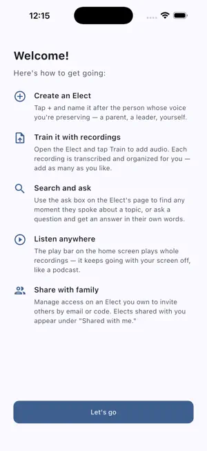 Ask the Elect screenshot 3