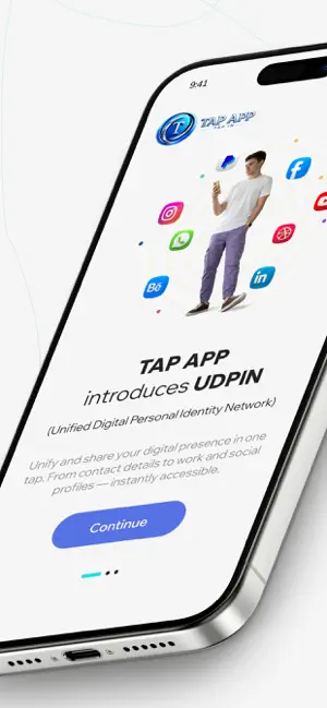 TapApp: Digital Business Cards screenshot 1