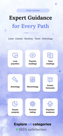 Kasamba Psychic Reading Chat iPhone screenshot