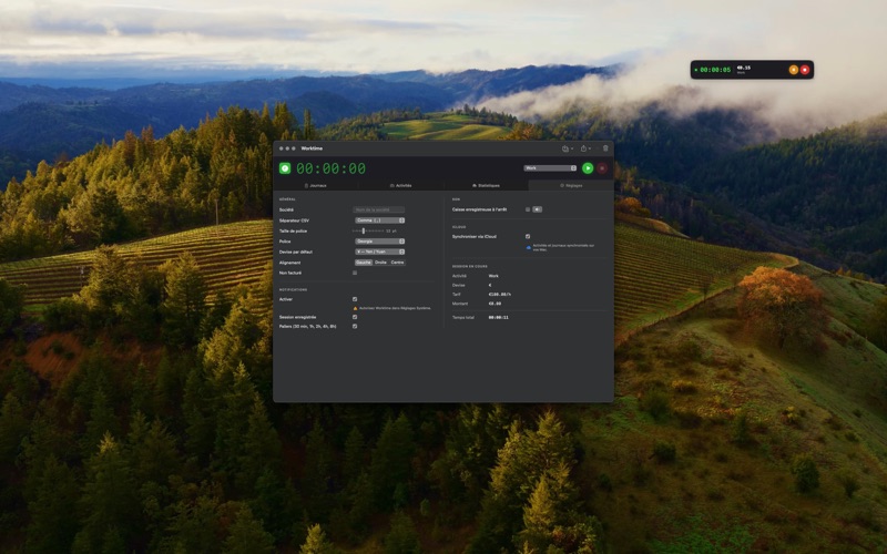 Screenshot #3 pour Worktime