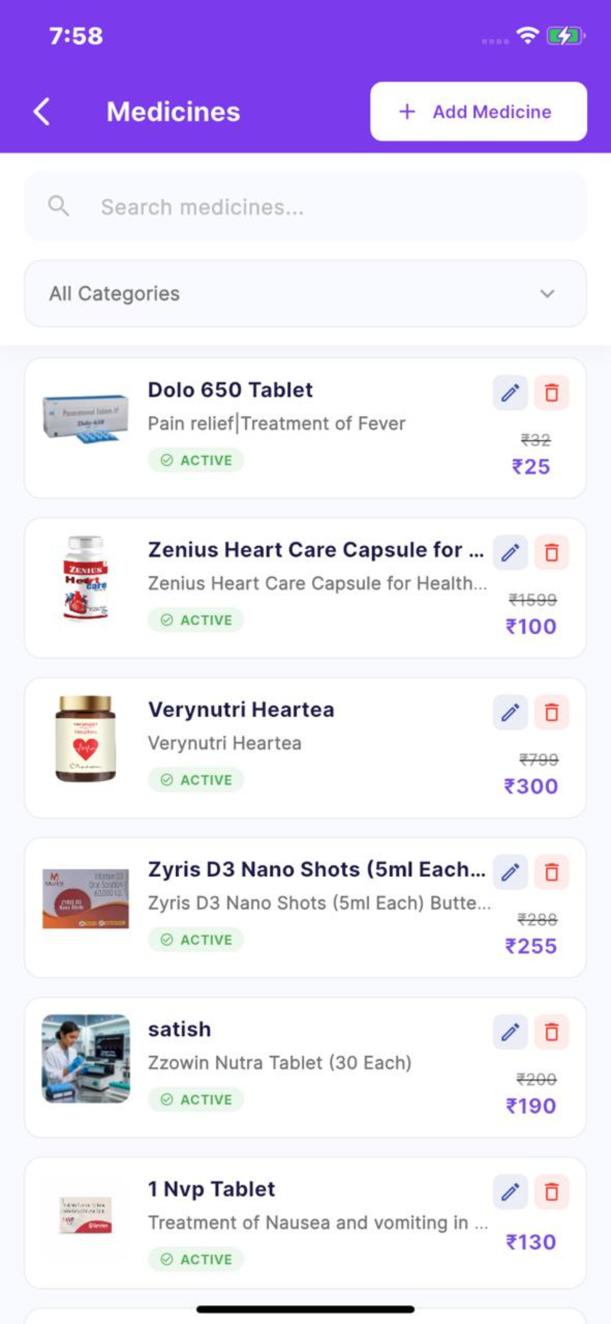 Medicompares Vendor screenshot 5