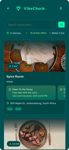 Vibe Check App screenshot