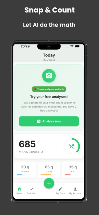 Calnova - AI Calorie Tracker Screenshot 4 of 7