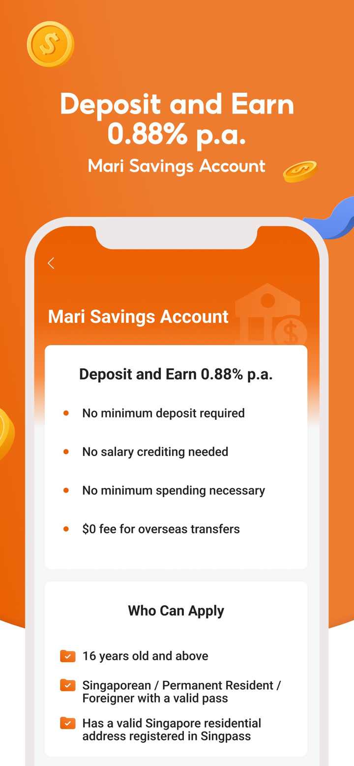MariBank Singapore screenshot 2