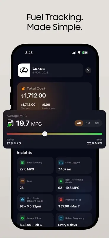 Mantenimiento coche: MyAutoLog screenshot 4 of 9