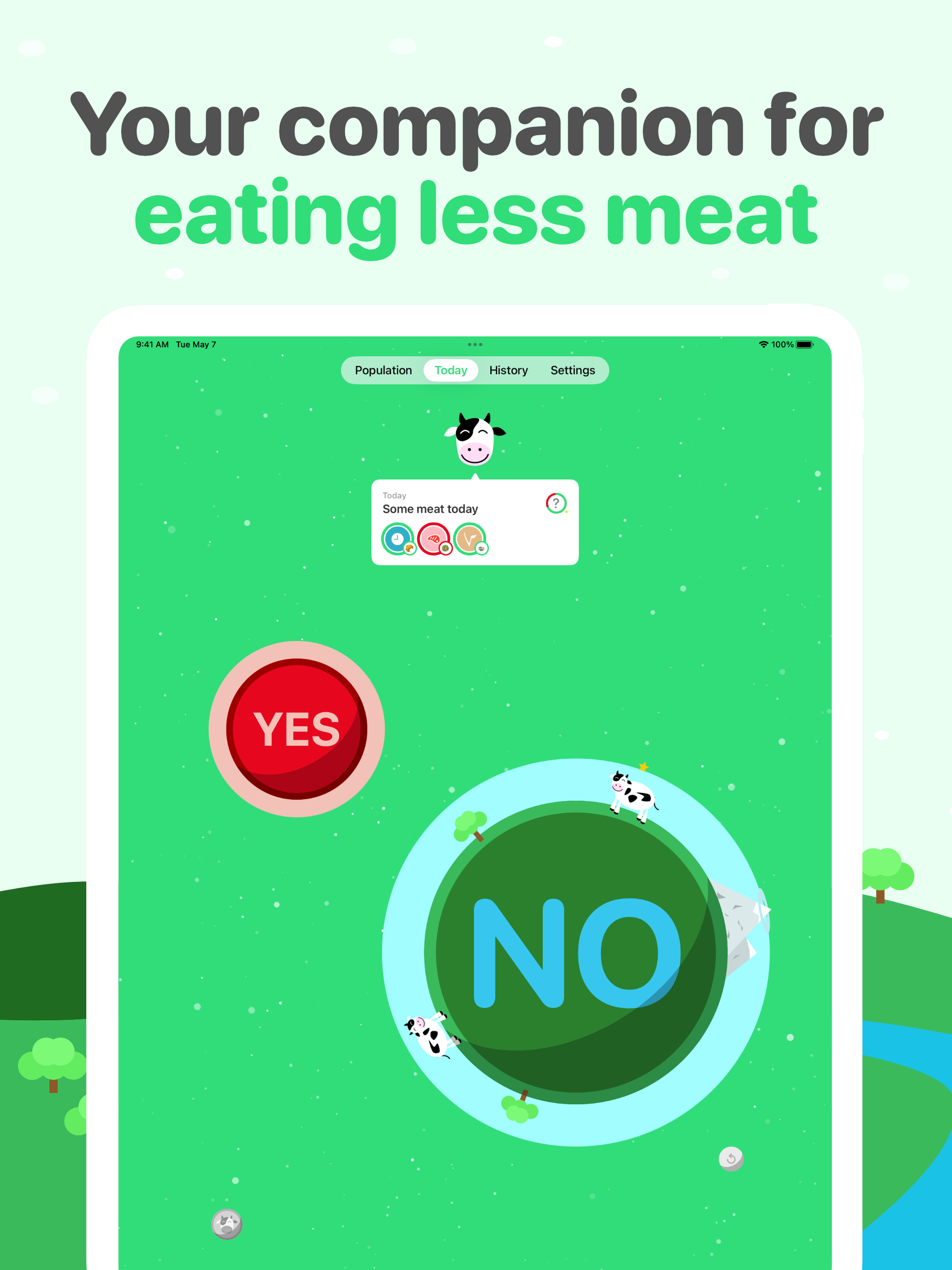 No Meat Today