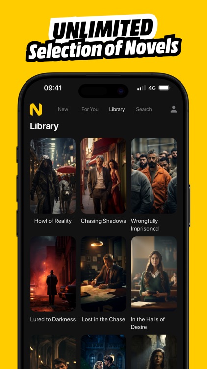 Novelista: Novels & Audiobooks