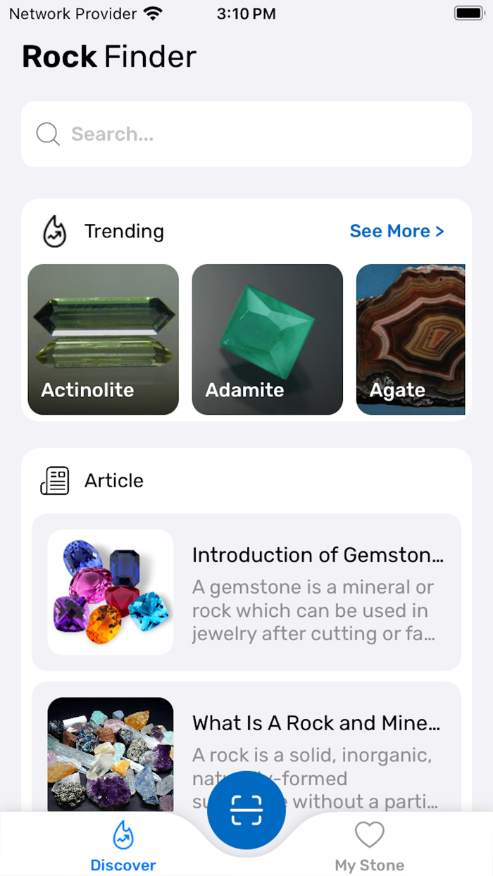 Rock Finder  Stone ID