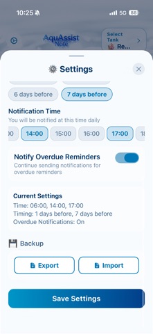 AquAssist Note Screenshot 9 of 10