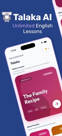 Talaka AI: Learn English screenshot