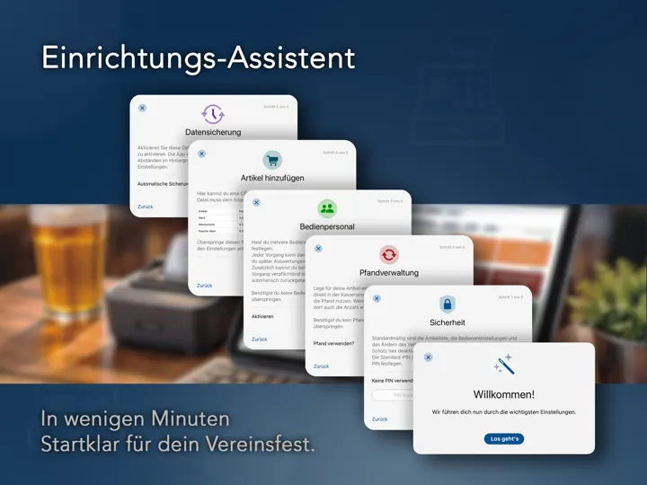 Screenshot von Festkasse auf dem iPhone 2