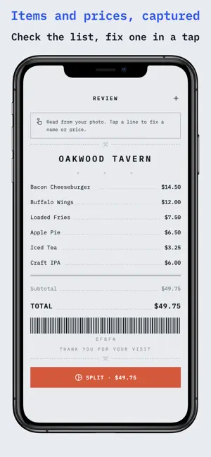 Tiko: Split Bill & Tip Calc screenshot 3