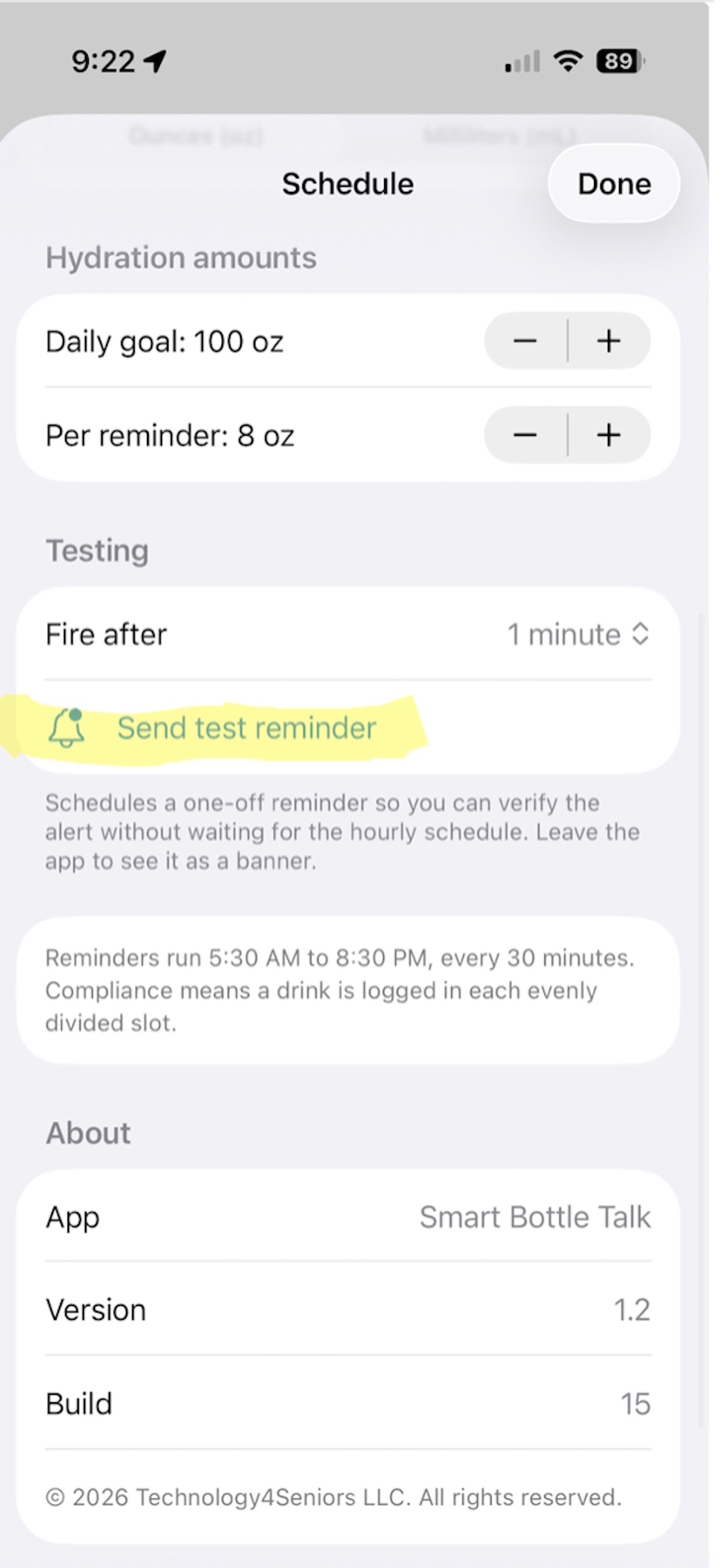 Screenshot 3 of SmartBottleTalk