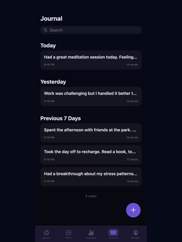 Bloom - Wellness and Calm iPad screenshot