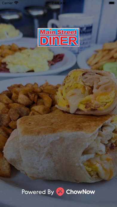 Main Street Diner app screenshot