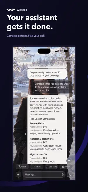 Wedelia: AI Companion screenshot 2