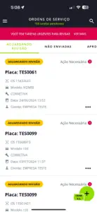 Ticket Log Rede Manutenção screenshot #2 for iPhone