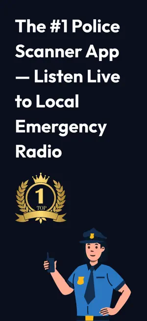 Police Scanner: Live 911 Radio screenshot 1