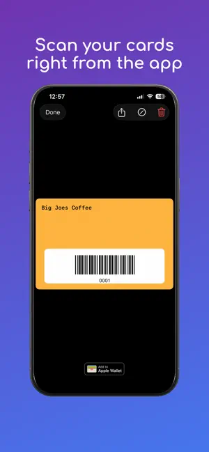 BarcodeWallet screenshot 4