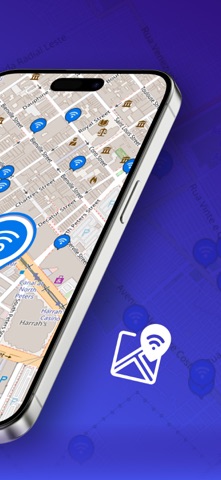 WiFi Map Connection iPhone screenshot