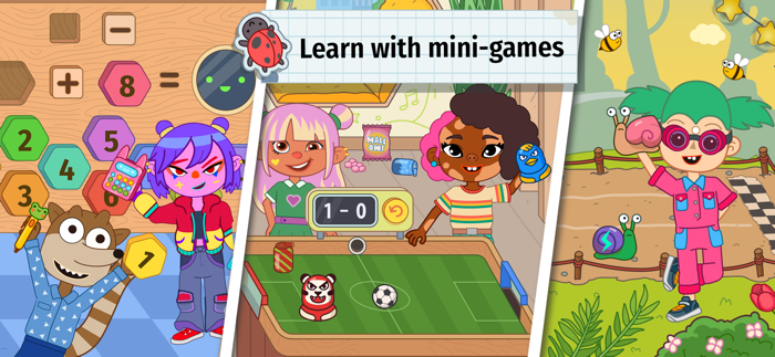 Pepi School Fun Kid Games