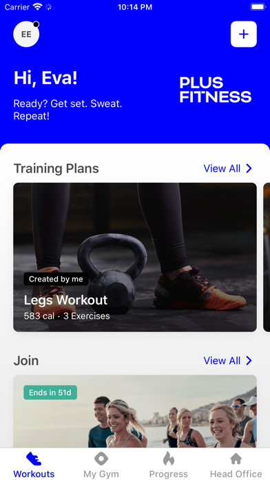 Plus Fitness India Screenshot