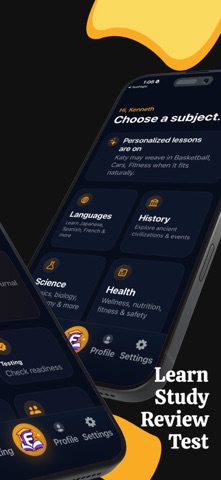 EduKaty: AI Language Tutor iPhone screenshot