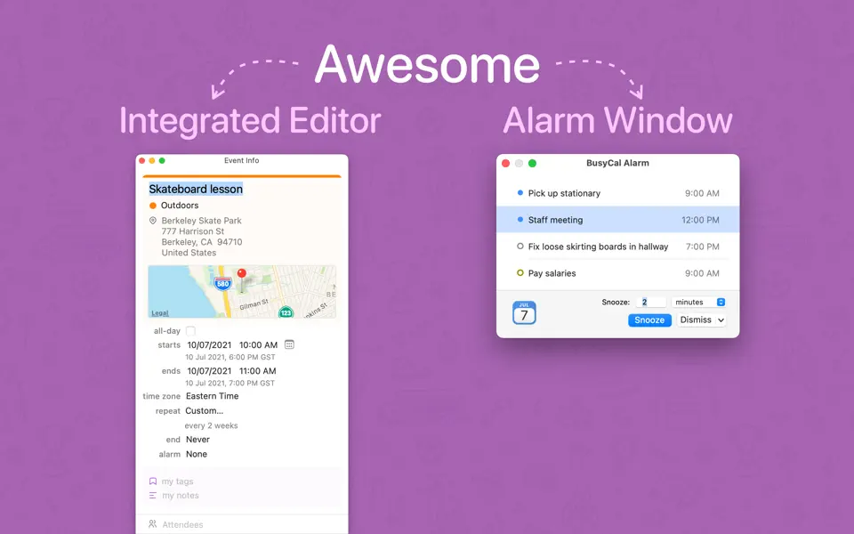 Screenshot 2 of BusyCal: Calendar & Reminders 2026.1.1