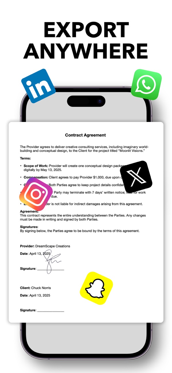 Signature Scanner - Sign Docs screenshot 7
