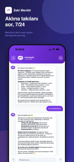 Zeki Mentör screenshot 2