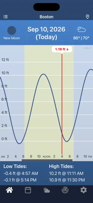 Tide Charts screenshot 1