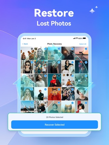 Photo Recovery: phone cleanup iPad screenshot