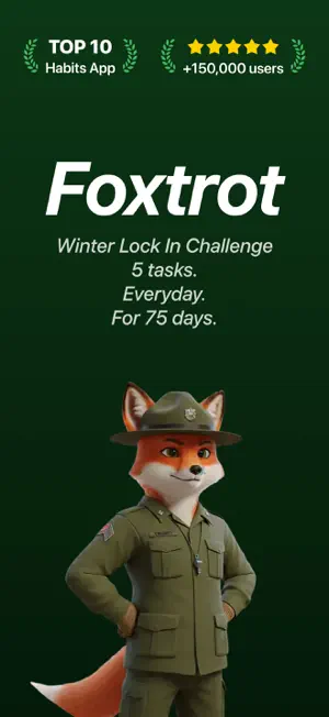 Foxtrot: 75 Days Challenge screenshot 1