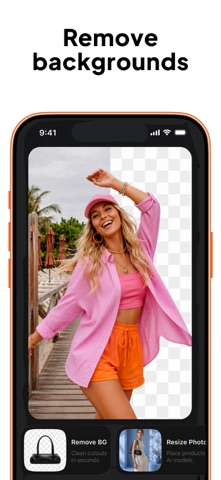 OnStage AI Product Photo Maker iPhone screenshot 1