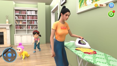 Single Mother Baby Care Games Screenshot