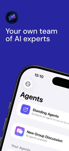 Team AI: Agents & Local LLMs app screenshot